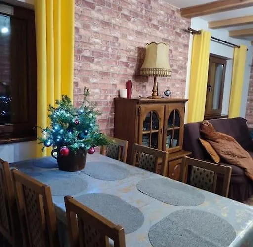 Ferienhaus Wypoczynkowy Caloroczny U Agi Z Balia Z Jacuzzi I Sauna