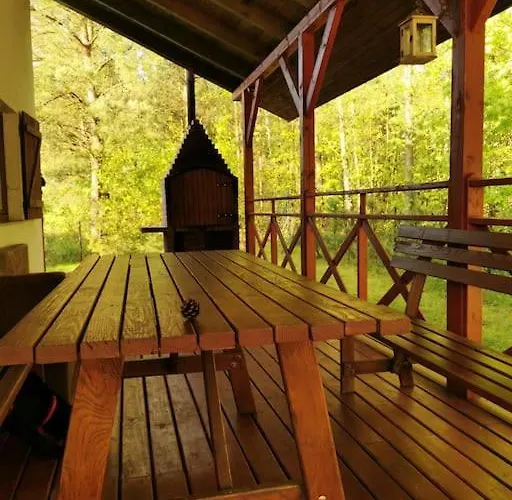 Ferienhaus Wypoczynkowy Caloroczny U Agi Z Balia Z Jacuzzi I Sauna Przezmark