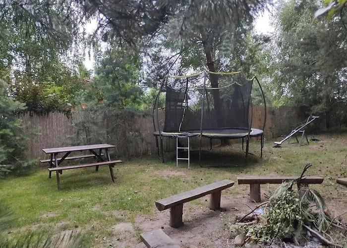 Ferienhaus Wypoczynkowy Caloroczny U Agi Z Balia Z Jacuzzi I Sauna