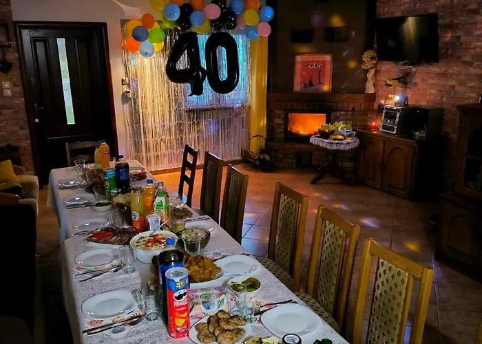 Wypoczynkowy Całoroczny U Agi Z Balią Z Jacuzzi I Sauną *